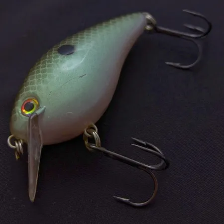 Strike King KVD 1.5 Silent, Olive Sexy Shad, 12g, Squarebill Crankbait #24028