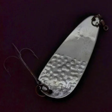 Miller Flutter Spin 3 Lepel, Zilver, 1/2oz, Gehamerd, #24041