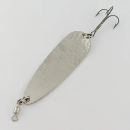 Miller Flutter Spin 3 Lepel, Zilver, 1/2oz, Gehamerd, #24041