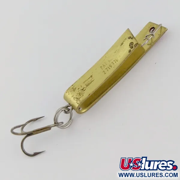 Luhr Jensen Super-Duper 503, 4,3g, zwart/goud/rood, Lepel #24052