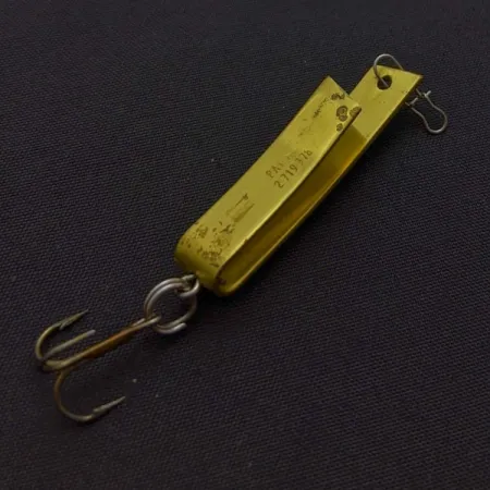 Luhr Jensen Super-Duper 503, 4,3g, zwart/goud/rood, Lepel #24052