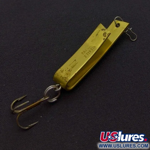 Luhr Jensen Super-Duper 503, 4,3g, zwart/goud/rood, Lepel #24052