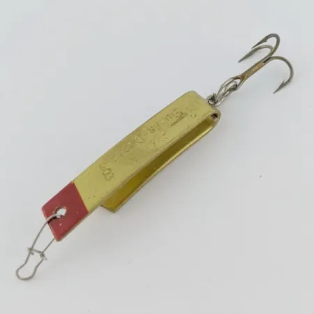 Luhr Jensen Super-Duper 503, 4,3g, zwart/goud/rood, Lepel #24052