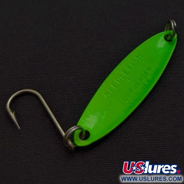 Luhr Jensen Needlefish 1, 2g Groen, Lepel #24078