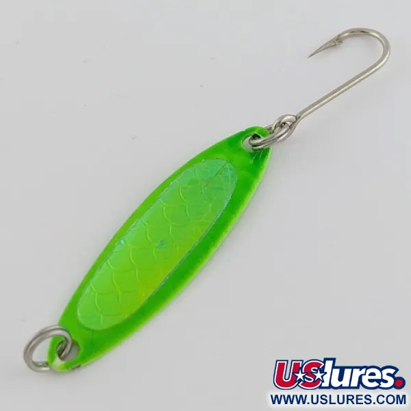 Luhr Jensen Needlefish 1, 2g Groen, Lepel #24078