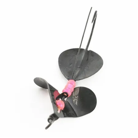 Lindy Skitter-Buzz Weedless, 10g, Rood/Zwart, Oppervlaktelure #24093