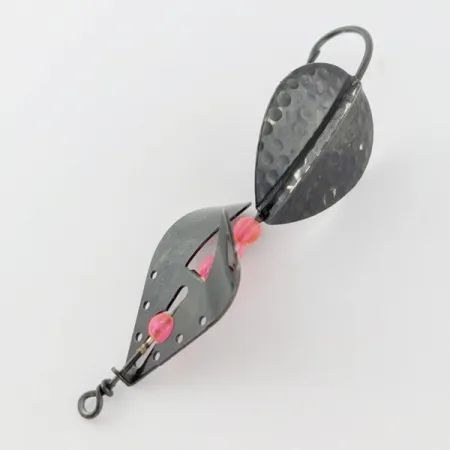 Lindy Skitter-Buzz Weedless, 10g, Rood/Zwart, Oppervlaktelure #24093