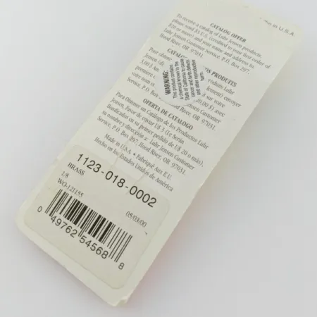 Luhr Jensen Lil' Kroc (Krocodile Stubby), Goud, 4.5g, Lepel #24100