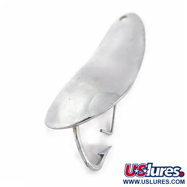 Nebco National Expert Lake Trout Flash Bait, 14g Chroom, Lepel #24113