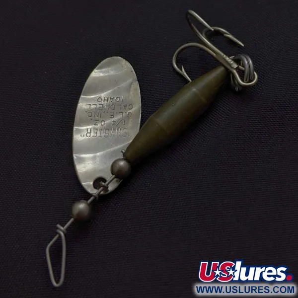 Glen Evans Shyster, 7g wit/nikkel, Spinner #24118