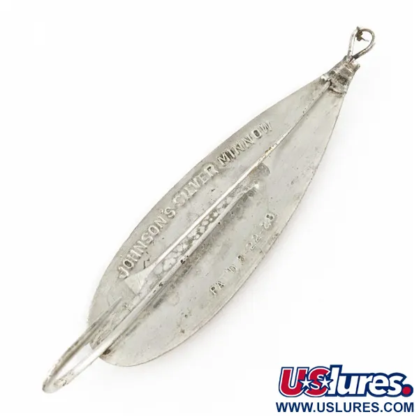 Johnson Silver Minnow Weedless, Zilver, 12g, Lepel #24129