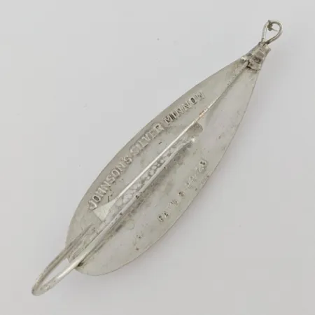 Johnson Silver Minnow Weedless, Zilver, 12g, Lepel #24129