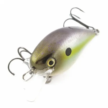 Strike King KVD 1.5, 12g, Olive Sexy Shad, Silent Squarebill Crankbait #24145