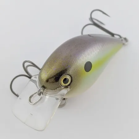 Strike King KVD 1.5, 12g, Olive Sexy Shad, Silent Squarebill Crankbait #24145