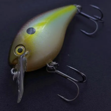 Strike King KVD 1.5, 12g, Olive Sexy Shad, Silent Squarebill Crankbait #24145