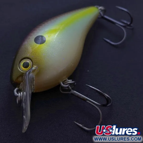 Strike King KVD 1.5, 12g, Olive Sexy Shad, Silent Squarebill Crankbait #24145