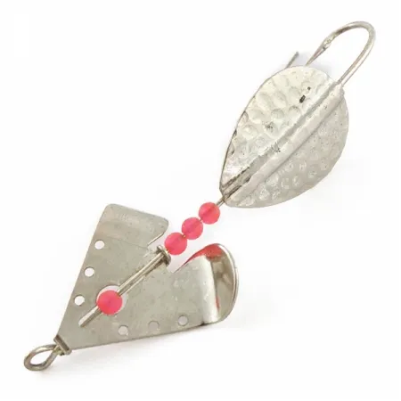 Lindy Skitter-Buzz Weedless, 7g, Rood/Nikkel, Lepel #24146