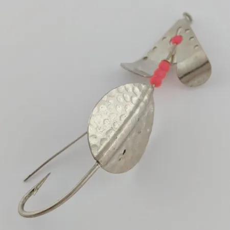 Lindy Skitter-Buzz Weedless, 7g, Rood/Nikkel, Lepel #24146