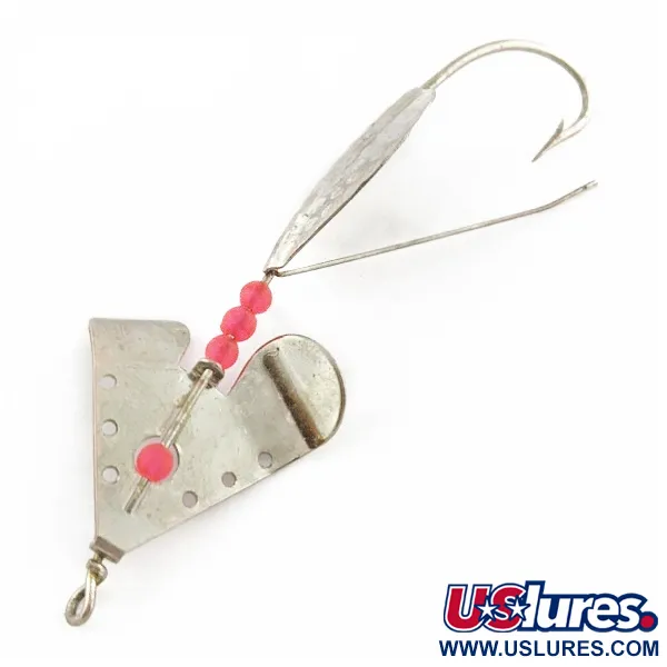 Lindy Skitter-Buzz Weedless, 7g, Rood/Nikkel, Lepel #24146