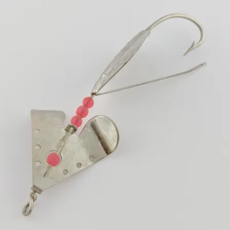 Lindy Skitter-Buzz Weedless, 7g, Rood/Nikkel, Lepel #24146