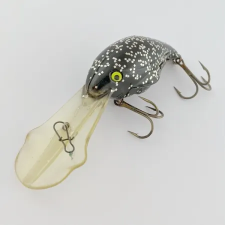 Luhr Jensen Hot Lips Express, Black Glitter, Dieplopende Crankbait #24157