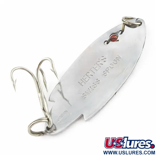Herter's Swiss Spoon, 7g Nikkel/Rode Ogen, Lepel #24161