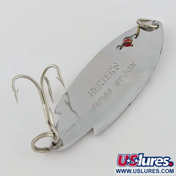 Herter's Swiss Spoon, 7g Nikkel/Rode Ogen, Lepel #24161