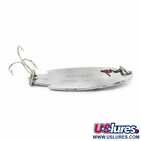 Herter's Swiss Spoon, 7g Nikkel/Rode Ogen, Lepel #24161