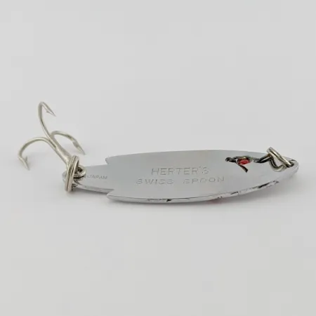 Herter's Swiss Spoon, 7g Nikkel/Rode Ogen, Lepel #24161