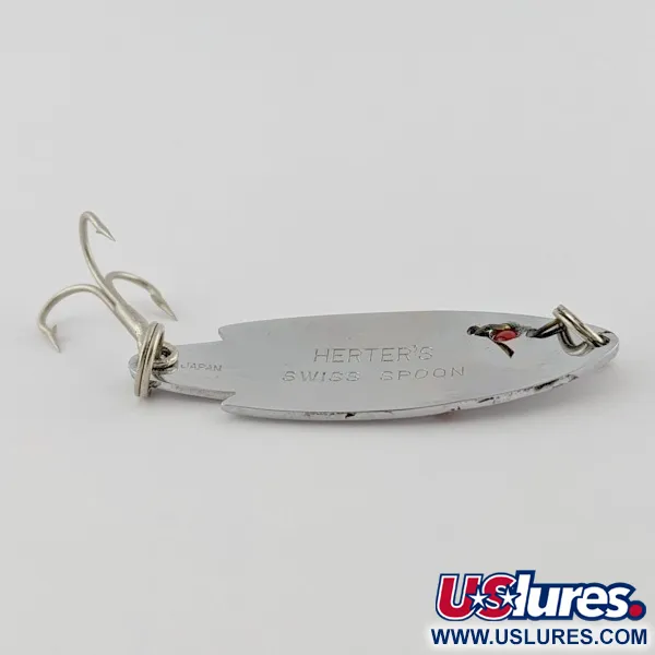 Herter's Swiss Spoon, 7g Nikkel/Rode Ogen, Lepel #24161