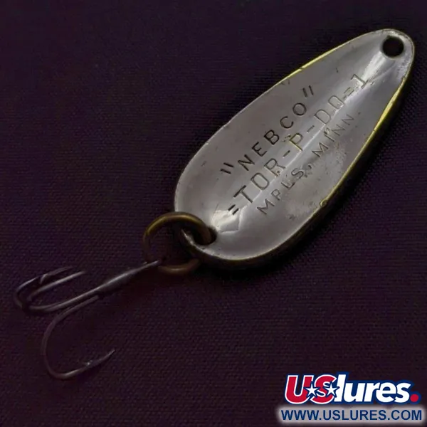 Nebco Tor-P-Do 1, 9g Nikkel/Messing, Lepel #24173
