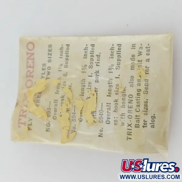 South Bend Trix-Oreno 594, 2g zilver/rood, vliegenrenglepel #24176