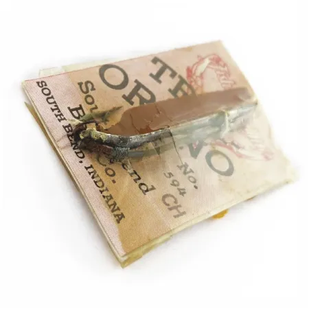 South Bend Trix-Oreno 594, zilver/rood, 2g, vliegvislepel #24177