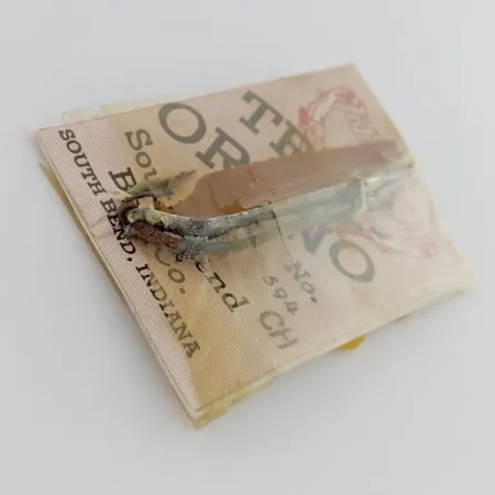 South Bend Trix-Oreno 594, zilver/rood, 2g, vliegvislepel #24177