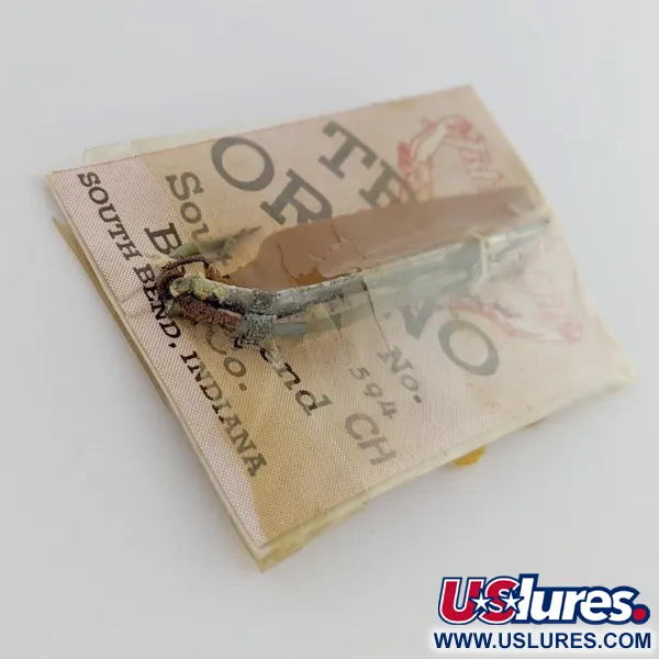 South Bend Trix-Oreno 594, zilver/rood, 2g, vliegvislepel #24177