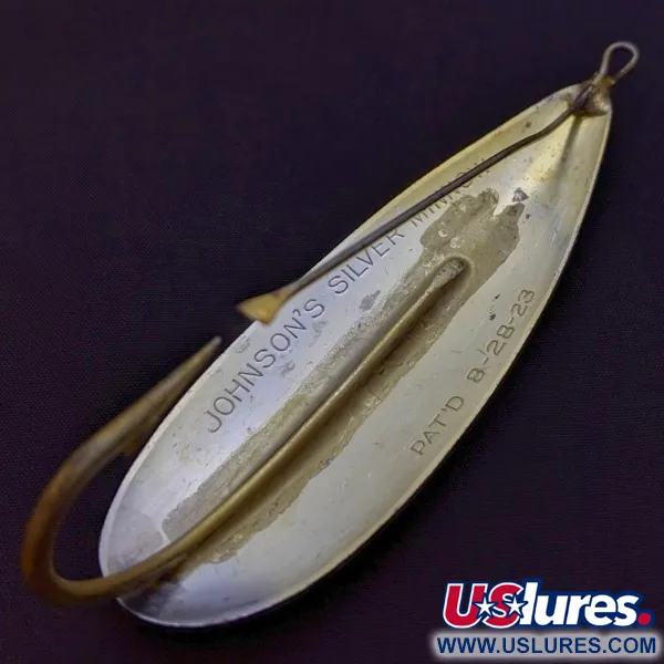 Johnson Silver Minnow, 31g, zilver/goud, weedless lepel #24182
