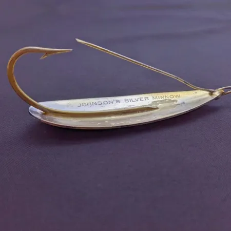 Johnson Silver Minnow, 31g, zilver/goud, weedless lepel #24182