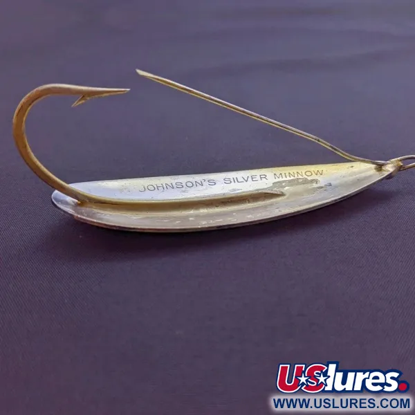 Johnson Silver Minnow, 31g, zilver/goud, weedless lepel #24182