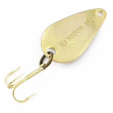 Acme K.O. Wobbler, wit/zwart/goud, 3,5g, Lepel #24191