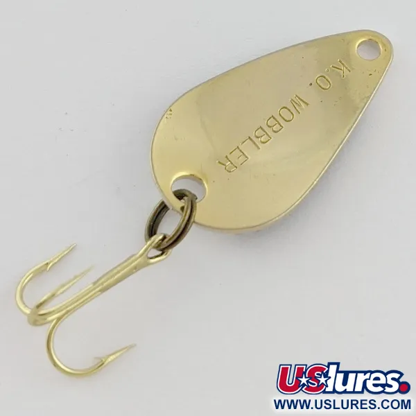 Acme K.O. Wobbler, wit/zwart/goud, 3,5g, Lepel #24191