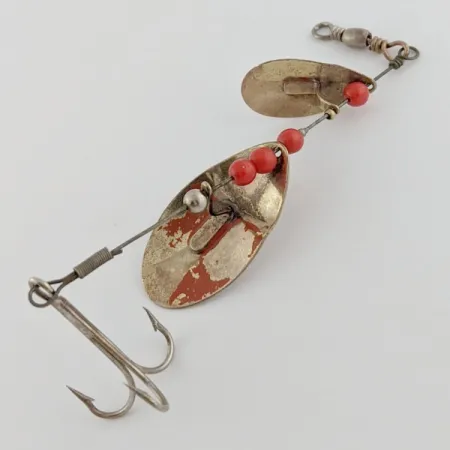 Weller June-Bug, 8g Zilver/Goud, Spinner #24206