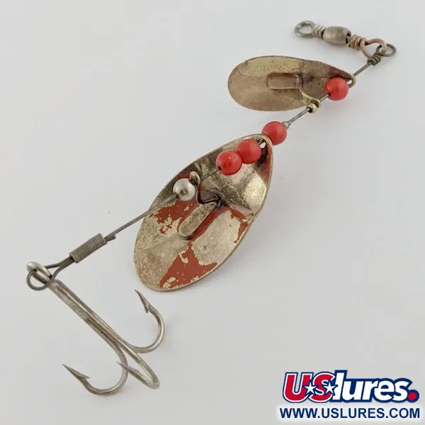 Weller June-Bug, 8g Zilver/Goud, Spinner #24206