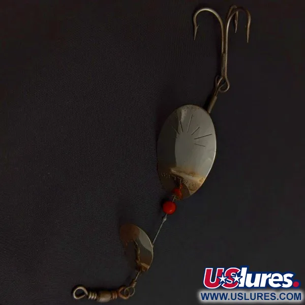 Weller June-Bug, 8g Zilver/Goud, Spinner #24206