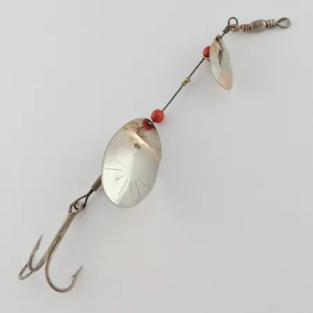 Weller June-Bug, 8g Zilver/Goud, Spinner #24206