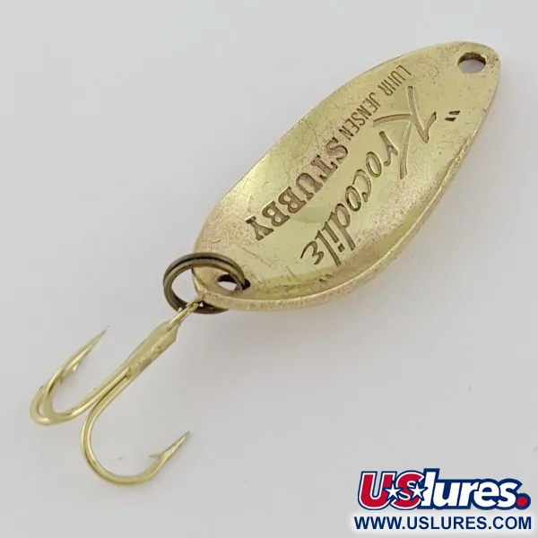 Luhr Jensen Lil' Kroc (Krocodile Stubby), messing, 4,5g, lepel #24208