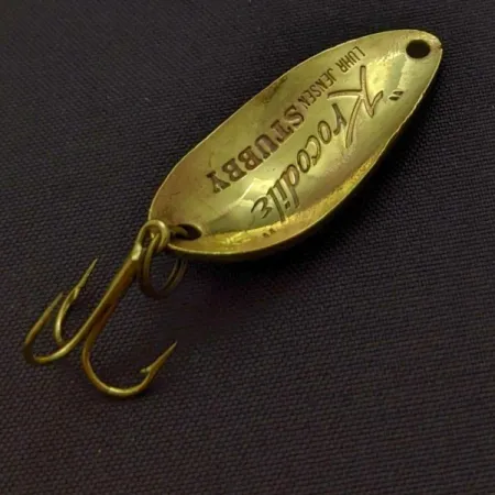 Luhr Jensen Lil' Kroc (Krocodile Stubby), messing, 4,5g, lepel #24208