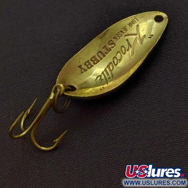 Luhr Jensen Lil' Kroc (Krocodile Stubby), messing, 4,5g, lepel #24208