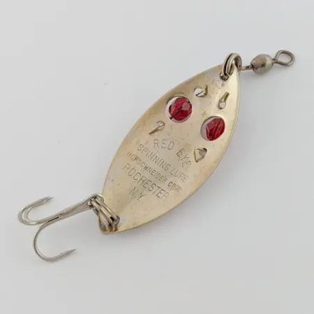 Hofschneider Red Eye Junior, 6,5g zilver/messing/rode ogen, Lepel #24210