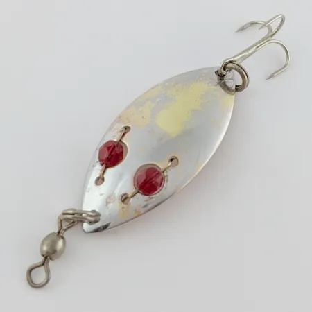 Hofschneider Red Eye Junior, 6,5g zilver/messing/rode ogen, Lepel #24210