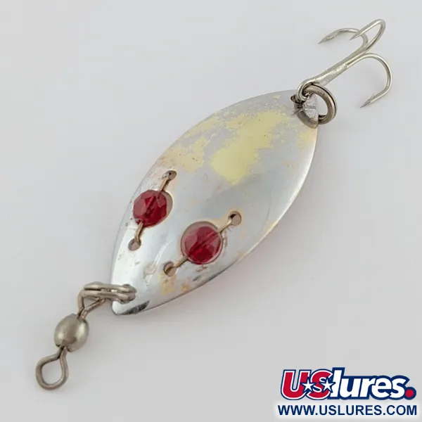 Hofschneider Red Eye Junior, 6,5g zilver/messing/rode ogen, Lepel #24210